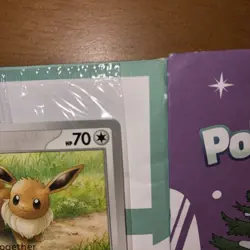 Pikachu 025/165 & Eevee 133/165 POKEMON TOGETHER Pokemon Card Sealed Poke Post - Image 4