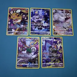 Pokemon Full Art Sword And Shield TCG Cards X5 - Image 1