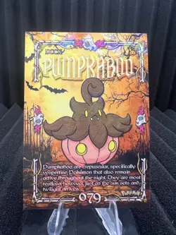 Pumpkaboo #79 - Cracked Ice Holo - Prisma Trick or Treat Cards - Pokemon - Image 1