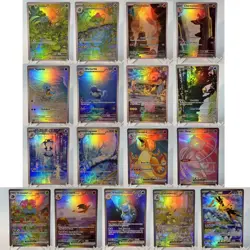 Pokemon 151 PKM Cards Holographic Ex GX Rare Collection Battle Toys Gifts for - Image 5