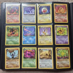 Pokemon Bundle Joblot - 48x Team Rocket Complete Common & Uncommon Cards WOTC - Image 1
