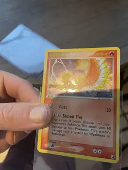 Ho-Oh (Stamped) EX Unseen Forces 2005 27/115 Vintage Pokemon Card - Image 5