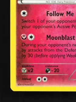 Clefable 51/83 LP Generations English Pokemon Card TCG - Image 2