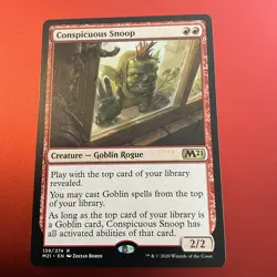 MTG 1x Conspicuous Snoop # 139 Core Set 2021 M21 Magic the Gathering Card x1 NM - Image 2