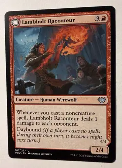 Lambholt Raconteur Lambholt Ravager VOW MTG 167/277 Magic - Image 1