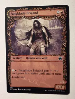 Fangblade Brigand // Fangblade Eviscerator Showcase Innistrad: Midnight Hunt MTG - Image 1