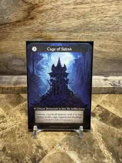Cage of Sidrak Non Foil Unique Sorcery Contested Realm Gothic - Image 1