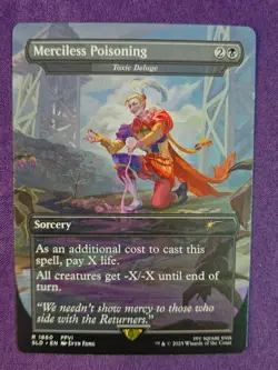 MTG Merciless Poisoning - Toxic Deluge Secret Lair Regular - Image 1