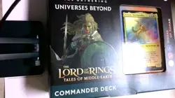 NEW SEALED Magic The Gathering Lord of the Rings Commander Deck Riders Of Rohan - Image 1