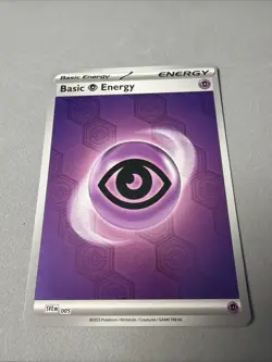 Pokemon TCG * SVE 005 PSYCHIC REVERSE HOLO * BASIC ENERGY HOLO * FRESH PK - Image 2