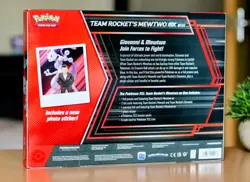 Pokemon TCG Team Rocket’s Mewtwo ex Box + foil promo card. Free 48 hrs delivery - Image 2