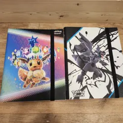 Binder ONLY Pokemon TCG Scarlet & Violet Prismatic Evolutions Black Bolt + Bonus - Image 2