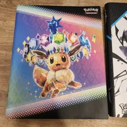 Binder ONLY Pokemon TCG Scarlet & Violet Prismatic Evolutions Black Bolt + Bonus - Image 3