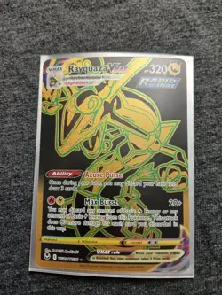 Pokemon Rayquaza VMAX TG29/TG30 Silver Tempest Trainer Gallery Secret Rare NM - Image 4