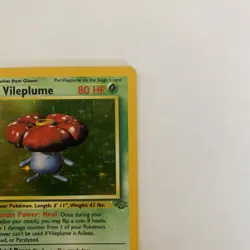 Pokemon TCG Vileplume Jungle 15/64 Unlimited Holo Rare Vintage 1999 WoTC - LP - Image 3