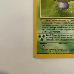 Pokemon TCG Vileplume Jungle 15/64 Unlimited Holo Rare Vintage 1999 WoTC - LP - Image 5