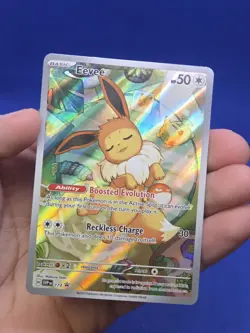 Pokemon SV Scarlet & Violet Eevee 173 Black Star Promo NM - Image 2