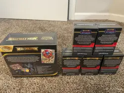Pokemon Mega Evolutions ETB (Lucario) / Phantasmal Flames + Mega Evo Bundles LOT - Image 2