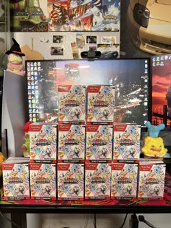 *NEW & SEALED* Lot of 12 - Pokemon TCG Prismatic Evolutions Booster Bundle Box - Image 1