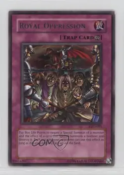 Royal Oppression 1st Ed. YuGiOh Legacy of Darkness #LOD-091 2003 - Image 1