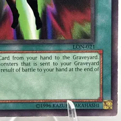 Return of the Doomed 1st Edition LP - Yu-Gi-Oh! LON [Rare] - Image 5