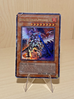 Yugioh / Horus, der Schwarzflammendrache LV8 / SOD-DE008 / Ultra Rare / 1st Ed - Image 1