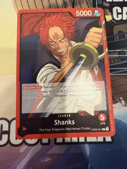 One Piece Card Game - OP09 Shanks Preconstructed Starter Deck - English - Image 1
