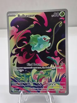Bulbasaur 133/132 Mega Evolutions Illustration Rare Pokemon Card TCG English NM - Image 1