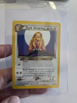 Pokemon Card - Dark Ursaring Neo Destiny 21/105 Rare LP/EX Cond *See Pics* 💎 - Image 4