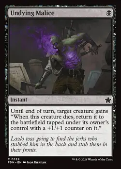 [MTG] Undying Malice (0528) (FDN) LP-HP - Image 1