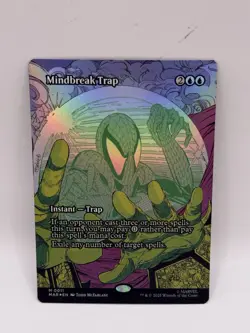 MTG Mindbreak Trap (Borderless) Marvel Universe Eternal-Legal Foil - Image 1
