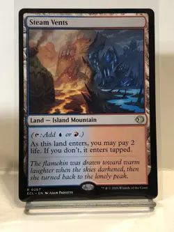 Steam Vents (Non-foil) Lorwyn Eclipsed 0267 Rare MTG - Image 1