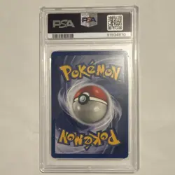 Machop Pokemon TCG Base Set 2 78/130 PSA 10 Regular English Common - Image 2