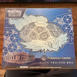 Pokemon TCG: Scarlet & Violet Stellar Crown Pokemon Center ETB Sealed - Image 1