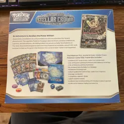 Pokemon TCG: Scarlet & Violet Stellar Crown Pokemon Center ETB Sealed - Image 2