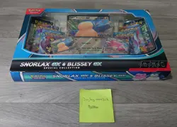 Pokemon TCG Snorlax ex & Blissey ex Special Collection New Sealed - Image 1