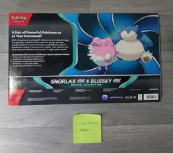 Pokemon TCG Snorlax ex & Blissey ex Special Collection New Sealed - Image 4
