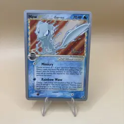 Pokemon TCG 2008 World Championships Mew Delta Species Gold Star - 101/101 - Image 1