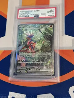 Pokemon Koraidon EX 247/198 Scarlet & Violet Base Set SIR PSA 10 - Image 4