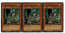 Yugioh- 3X DUCKER Mobile Cannon - Super Rare - 1st Edition - LODT-EN037 - NM - Image 1