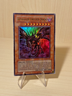Yugioh / Rotaugiger Finsterer Drache / SD1-DE001 / Ultra Rare / 1st Ed - Image 1