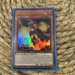 Fire King Courtier Ulcanix MP25-EN262 Ultra Rare 1st Edition YuGiOh Card NM - Image 1