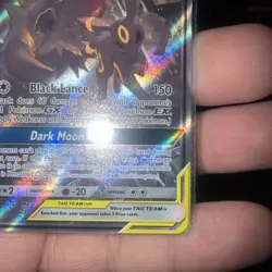 Pokemon TCG Umbreon & Darkrai GX SM241 Tag Team Promo Card Sun & Moon NM/M - Image 4