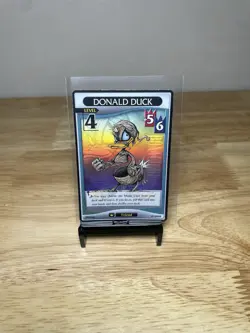KINGDOM HEARTS TCG Donald Duck 2/128SR Level 4 Card A Darkness Awakened Disney! - Image 1