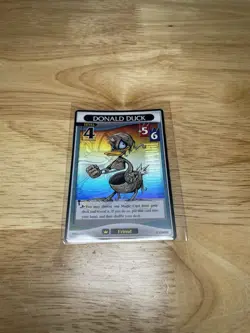 KINGDOM HEARTS TCG Donald Duck 2/128SR Level 4 Card A Darkness Awakened Disney! - Image 2