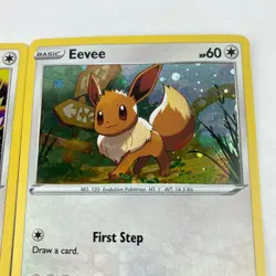 Pokemon TCG Eevee Promo 3 Card LOT SWSH127 SWSH118 SWSH095 - Image 4