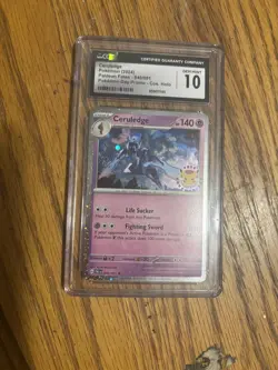 Ceruledge Pokemon Day 2024 Cosmos Holo Card 040/091 CGC Gem Mint 10 - Image 1
