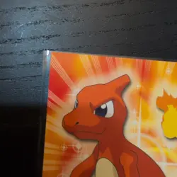 Charmander #04, Charmeleon #05 Holo Topps TV Animation Blue Label Pokemon Card - Image 2