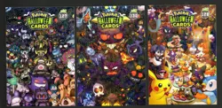 POKEMON HALLOWEEN CARDS * HOLO* 3 CARD LOT - Image 1