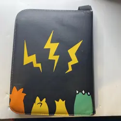 Pokemon 4 Pocket Binder - Fits Aprx 400 Cards w/Removable Sleeves GEECOW 10x7.5" - Image 3